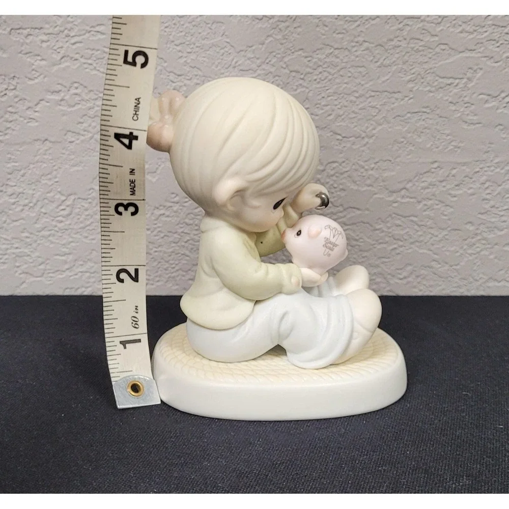 Enesco Precious Moments Figurine You Can Always Count On Me (Sailboat Mark)